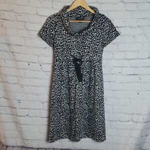 Perceptions Black and White Dress